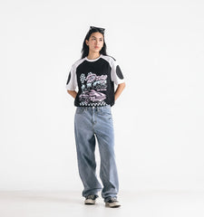 Drag Race Muscle Car Graphic Tee