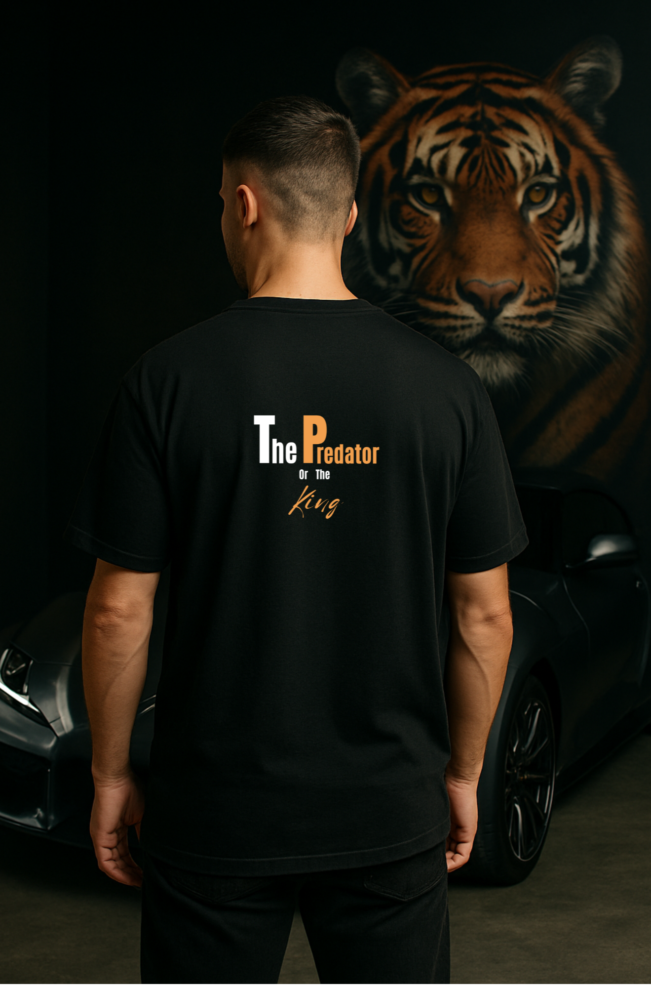 "Savage Roar" – Oversized Graphic Tee